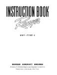 Ranger SGV-770C-1 Instruction Book (part# RGSGV770C1-IN-C)