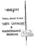 Riley  55 Temco Model D-16A Parts Catalog & Maintenance Manual (part# RL55D16A-M-C)