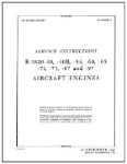 Wright Aeronautical R-1820-40 Series 1943 Maintenance Instructions (part# 02-35GC-2)