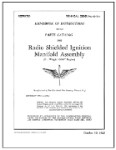 Wright Aeronautical R-2600 1942 Handbook of Instructions with Parts Catalog (part# 03-75-1)