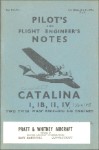 Catalina I, IB, II, IVA, IVB Pilot's Notes (part# AP 2036A,B,D,E,F PN)