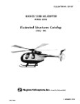 Hughes Helicopters 500D Model 369D 1983 Illustrated Structures Catalog (part# CSP-D-7)