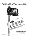 Vertol Helicopters Familiarization Manual 1957 Familiarization Manual (part# VRFAMIL-57-FM-C)