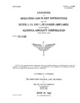 Aeronca L-3A, L-3B Liaison AP 1942 Flight & Operation (part# 01-145LA-1)