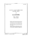 Army Glider CG-13A Series Pilot's Flight Operating Instructions (part# AN 09-40CB-1)