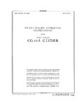 Army Glider CG-15A Series Pilot's Flight Operating Instructions (part# AN 09-40CC-1)