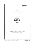 Beech L-23A Series Maintenance Manual (part# 01-90LAA-2)