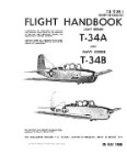Beech T-34A, T-34B Series Flight Manual (part# 1T-34A-1)