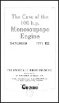 LeRhone Type B2 Engine Maintenance Manual