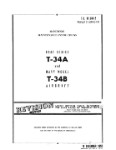 Beech T-34 A & B Series Maintenance Manual (part# 1T-34A-2)