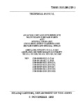 Beech U-21A, G & RU-21A, B, C, D, H Parts & Tool Lists (part# 55-1510-209-23P)