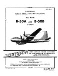 Boeing B-50A, B-50B 1947 Flight Operating Instructions (part# 01-20ELA-1)