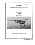 Cessna L-19A 1950 Flight Operating Instructions (part# 01-125LAA-1)