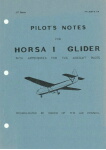 Horsa I Glider Pilot's Notes (part# AP 2097A PN)