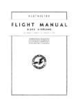 Consolidated B-24D 1942 Flight Manual (part# CSB24D-42-F-C)