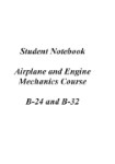 Consolidated B-24, B-32 Students Notebook Students Notebook (part# CSB24,B32-NB-C)