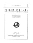 Consolidated B-24D, J Heavy Bombardment Flight Manual (part# CSB24D,J-F-C)