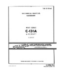 Consolidated C-131A 1955 Maintenance Manual (part# 1C-131A-2)