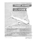 Consolidated C-131B 1968 USAF Series Flight Manual (part# 1C-131B-1)