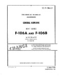 Consolidated F-106A & F-106B Aircraft 1960 Maintenance Manual (part# 1F-106A-2-4)