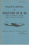 Seafire 45, 46 Pilot's Notes (part# AP 2280F,G PN)