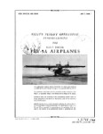 Consolidated PBY-5A 1944 Pilot's Flight Operating Instructions (part# 01-5MA-1)