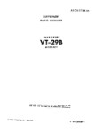 Consolidated VT-29B USAF Series Supplement Parts Catalog (part# 01-5TAB-4A)