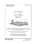 Corsair Vought F4U-4, F4U-4B 1947 Pilot's Flight Handbook (part# AN 01-45HB-1)