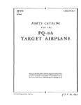 Culver Aircraft Corporation PQ-8 Target Airplane Illustrated Parts Catalog (part# 09-5FA-4)