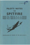 Spitfire F.VII, F.VIII, PR X Pilot's Notes (part# AP 1565G,H,L PN)