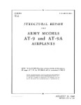 Curtiss-Wright AT-9 & AT-9A 1942 Structural Repair (part# 01-25K-3)