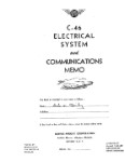 Curtiss-Wright C-46 Electrical System Electrical System And Communications Memo (part# CWC46-ELESYS-C)