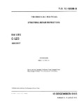 Fairchild C-123 1965 Structural Repair Instructions (part# 1C-123B-3)