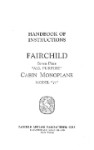 Fairchild Model 71 Instruction Handbook (part# FCMOD71-INS-C)