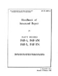 Grumman F6F-3, F6F-3N, F6F-5, F6F-5N 1944 Structural Repair Handbook (part# 01-85FB-3)