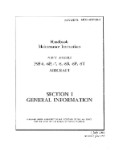 Grumman F9F-6, P, -7, -8, B, P, T 1954 Maintenance Instructions (part# 01-85FGD-2)