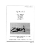 Grumman HU-16D, E Albatross 1961 Flight Manual (part# 01-85AC-1)