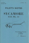 Sycamore HR Mk. 14 Pilot's Notes (part# AP 4361G PN)