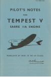 Tempest V Pilot's Notes (part# AP 2458C PN)