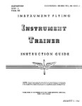 Link Trainers Instrument Trainer 1943 Instruction Guide (part# 30-100C-1)