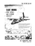 Lockheed AC-130H Flight Manual (part# 1C-130(A)H-1)