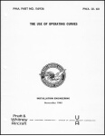 Pratt & Whitney Use of Operating Curves (part# PWA OI. 60)