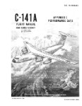 Lockheed C-141A 1968 Flight Manual Performance Data (part# 1C-141A-1-1)