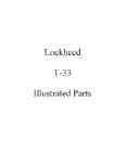 Lockheed T-33 Illustrated Parts Catalog (part# EO 05-50C-4)