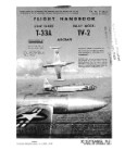 Lockheed T-33A 1951 Flight Manual (part# 1T-33A-1)