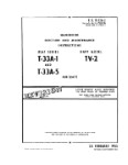 Lockheed T-33A-1, 5 USAF & TV-2 Navy 1956 Erection & Maintenance Instructions (part# 1T-33A-2)