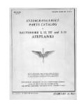 Martin Baltimore I, II, III, A-30 1943 Interchangeable Parts Catalog (part# 01-35-2)