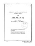 McDonnell Douglas A-26B, C, D & E 1944 Erection & Maintenance Instructions (part# 01-40AJ-2)
