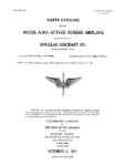 McDonnell Douglas A-20A Attack Bomber Airplane Parts Catalog (part# 01-40AB-4)