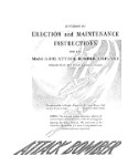 McDonnell Douglas A-20G Attack Bomber Airplane Erection & Maintenance Instructions (part# MCA20G-78-EM-C)